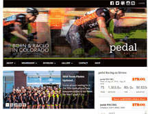 Tablet Screenshot of pedalracing.org